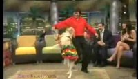 Dog dancing mambo!!